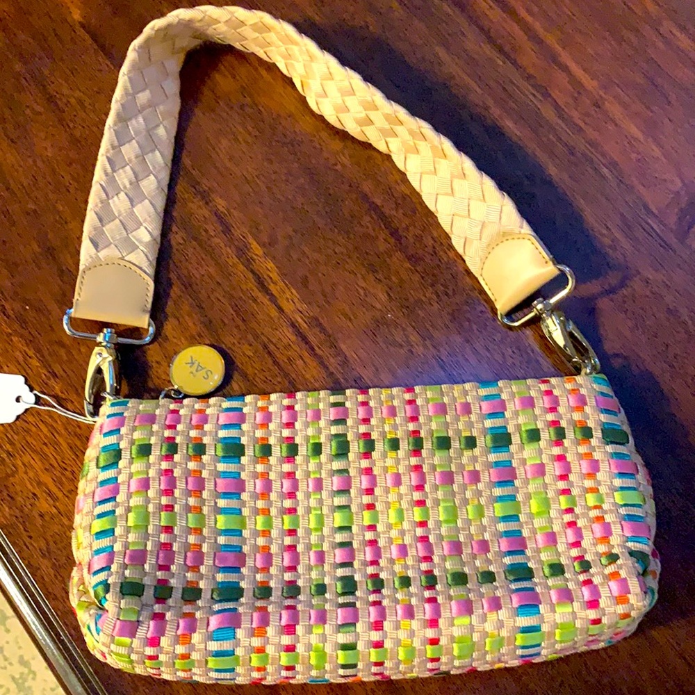 Sak woven mini bag